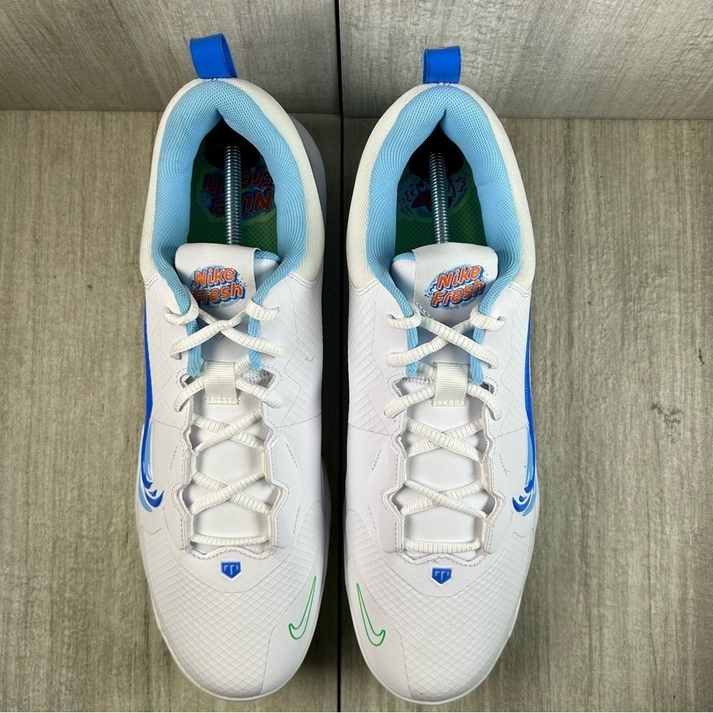 NEW Nike Force Trout 9 Pro MCS Blue Baseball Cleats fq7726-104 Men’s Size 14 - Picture 6 of 9